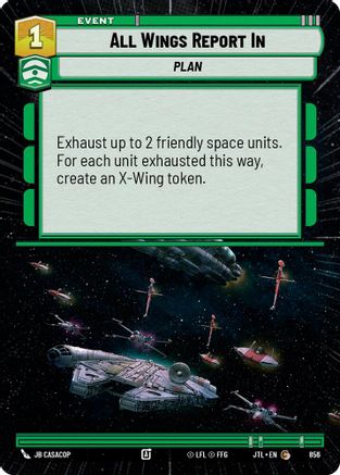 All Wings Report In (Hyperspace Foil) (856) [Jump to Lightspeed] Foil