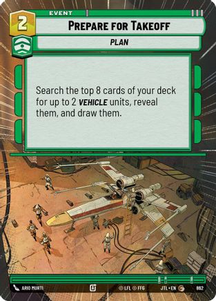 Prepare for Takeoff (Hyperspace Foil) (862) [Jump to Lightspeed] Foil