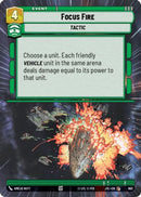Focus Fire (Hyperspace Foil) (863) [Jump to Lightspeed] Foil