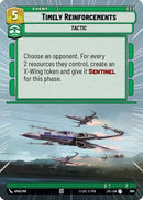 Timely Reinforcements (Hyperspace Foil) (864) [Jump to Lightspeed] Foil