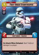 First Order Stormtrooper (Hyperspace Foil) (866) [Jump to Lightspeed] Foil