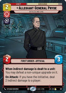 Allegiant General Pryde - Ruthless and Loyal (Hyperspace Foil) (867) [Jump to Lightspeed] Foil
