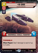 IG-2000 - Assassin's Aggressor (Hyperspace Foil) (874) [Jump to Lightspeed] Foil