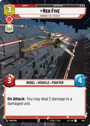 Red Five - Running the Trench (Hyperspace Foil) (885) [Jump to Lightspeed] Foil