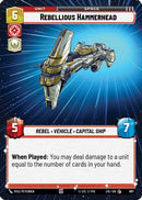 Rebellious Hammerhead (Hyperspace Foil) (887) [Jump to Lightspeed] Foil