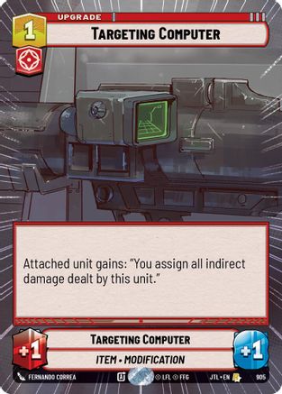 Targeting Computer (Hyperspace Foil) (905) [Jump to Lightspeed] Foil