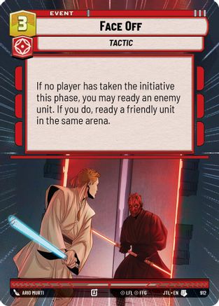 Face Off (Hyperspace Foil) (912) [Jump to Lightspeed] Foil