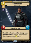 Moff Gideon - I Know Everything (Hyperspace Foil) (922) [Jump to Lightspeed] Foil
