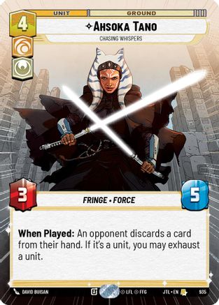 Ahsoka Tano - Chasing Whispers (Hyperspace Foil) (935) [Jump to Lightspeed] Foil