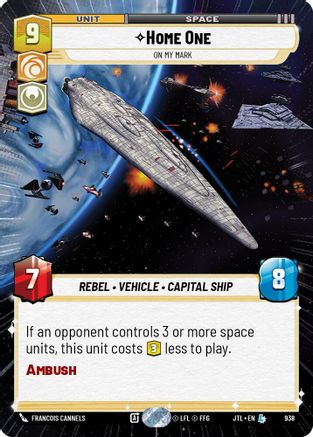 Home One - On My Mark (Hyperspace Foil) (938) [Jump to Lightspeed] Foil