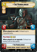 The Mandalorian - Weathered Pilot (Hyperspace Foil) (944) [Jump to Lightspeed] Foil