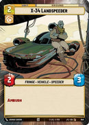 X-34 Landspeeder (Hyperspace Foil) (948) [Jump to Lightspeed] Foil