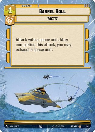 Barrel Roll (Hyperspace Foil) (962) [Jump to Lightspeed] Foil