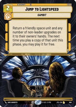 Jump to Lightspeed (Hyperspace Foil) (966) [Jump to Lightspeed] Foil