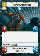 Hopeful Volunteer (Hyperspace Foil) (980) [Jump to Lightspeed] Foil