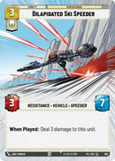 Dilapidated Ski Speeder (Hyperspace Foil) (982) [Jump to Lightspeed] Foil