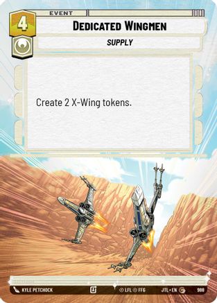Dedicated Wingmen (Hyperspace Foil) (988) [Jump to Lightspeed] Foil