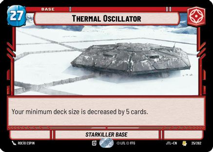 Thermal Oscillator (025/262) [Jump to Lightspeed]