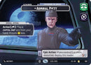 Admiral Piett - Commanding the Armada (Showcase) (1001) [Jump to Lightspeed] Foil