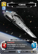 Corvus - Inferno Squadron Raider (Prestige Foil) (1052) [Jump to Lightspeed] Foil