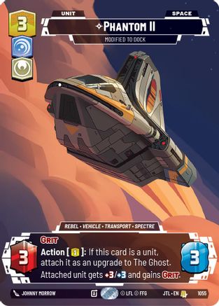 Phantom II - Modified to Dock (Prestige Foil) (1055) [Jump to Lightspeed] Foil