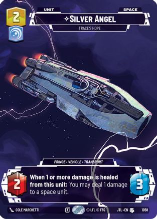 Silver Angel - Trace's Hope (Prestige Foil) (1058) [Jump to Lightspeed] Foil