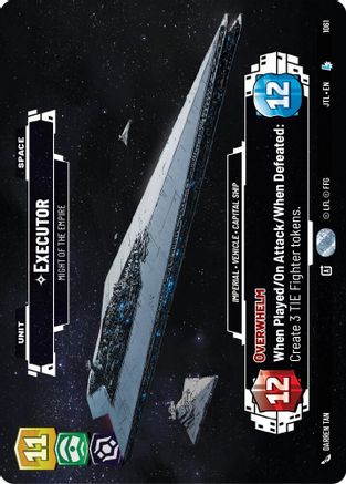 Executor - Might of the Empire (Prestige Foil) (1061) [Jump to Lightspeed] Foil