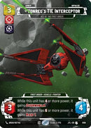 Vonreg's TIE Interceptor - Ace of the First Order (Prestige Foil) (1066) [Jump to Lightspeed] Foil