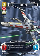 Red Five - Running the Trench (Prestige Foil) (1070) [Jump to Lightspeed] Foil