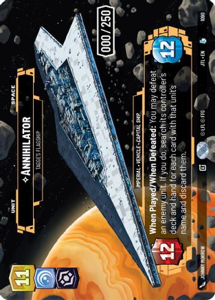 Annihilator - Tagge's Flagship (Serialized) (1090) [Jump to Lightspeed] Foil
