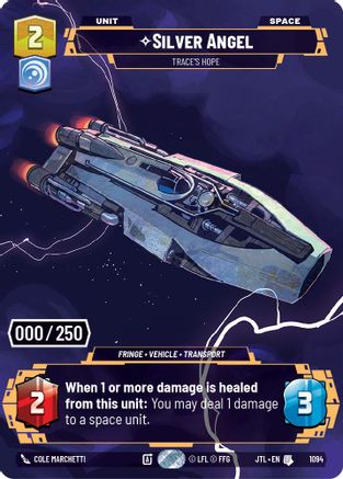 Silver Angel - Trace's Hope (Serialized) (1094) [Jump to Lightspeed] Foil