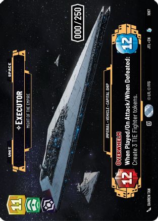 Executor - Might of the Empire (Serialized) (1097) [Jump to Lightspeed] Foil