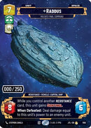 Raddus - Holdo's Final Command (Serialized) (1100) [Jump to Lightspeed] Foil