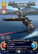 Black One - Straight At Them (Serialized) (1105) [Jump to Lightspeed] Foil