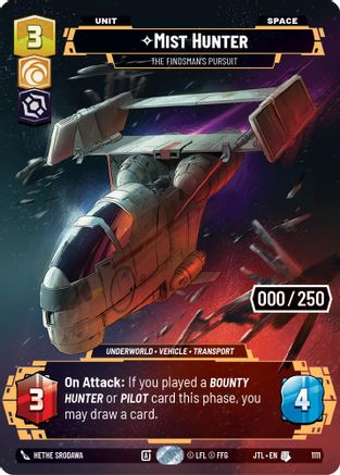 Mist Hunter - The Findsman's Pursuit (Serialized) (1111) [Jump to Lightspeed] Foil