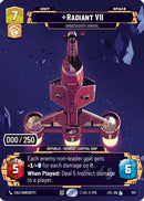 Radiant VII - Ambassadors' Arrival (Serialized) (1117) [Jump to Lightspeed] Foil