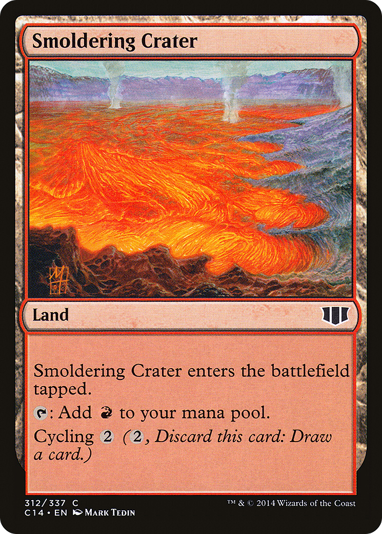 Smoldering Crater (C14-312) [Commander 2014]