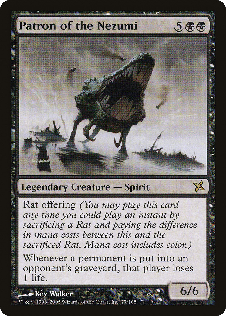 Patron of the Nezumi (BOK-077) [Betrayers of Kamigawa] Foil