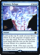 Memory Deluge (PRE-62S) [Innistrad: Midnight Hunt Promos] Foil
