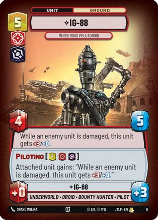 IG-88 - Murderous Phlutdroid (9) [Jump to Lightspeed  Weekly Play Promos]