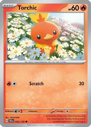 Torchic 22 - [SV09 Journey Together]