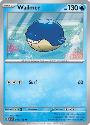 Wailmer 40 - [SV09 Journey Together]