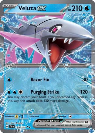 Veluza ex 43 - [SV09 Journey Together] Holofoil