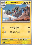Alolan Graveler 45 - [SV09 Journey Together] Reverse Holofoil