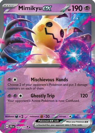 Mimikyu ex 69 - [SV09 Journey Together] Holofoil