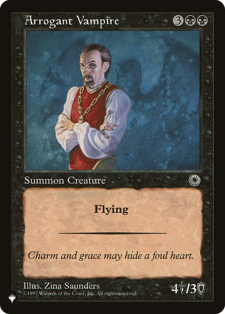 Arrogant Vampire (LIST-POR-79) [The List]