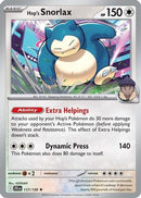 Hop's Snorlax 117 - [SV09 Journey Together] Holofoil