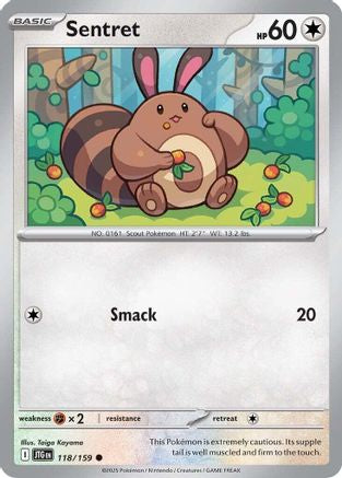 Sentret 118 - [SV09 Journey Together] Reverse Holofoil