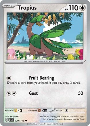 Tropius 123 - [SV09 Journey Together]