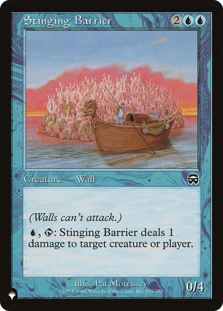 Stinging Barrier (LIST-MMQ-107) [The List]
